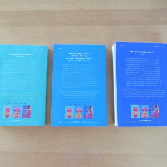 Summer beach reads-Paradise trilogy - Elin Hilderbrand - St.Johns Virgin Islands - Picture 2 of 2